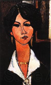 Amedeo Modigliani Almaisa The Algerian Woamn Spain oil painting art